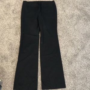 8 Long wide leg Ann Taylor trousers